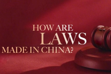 How are laws made in China?