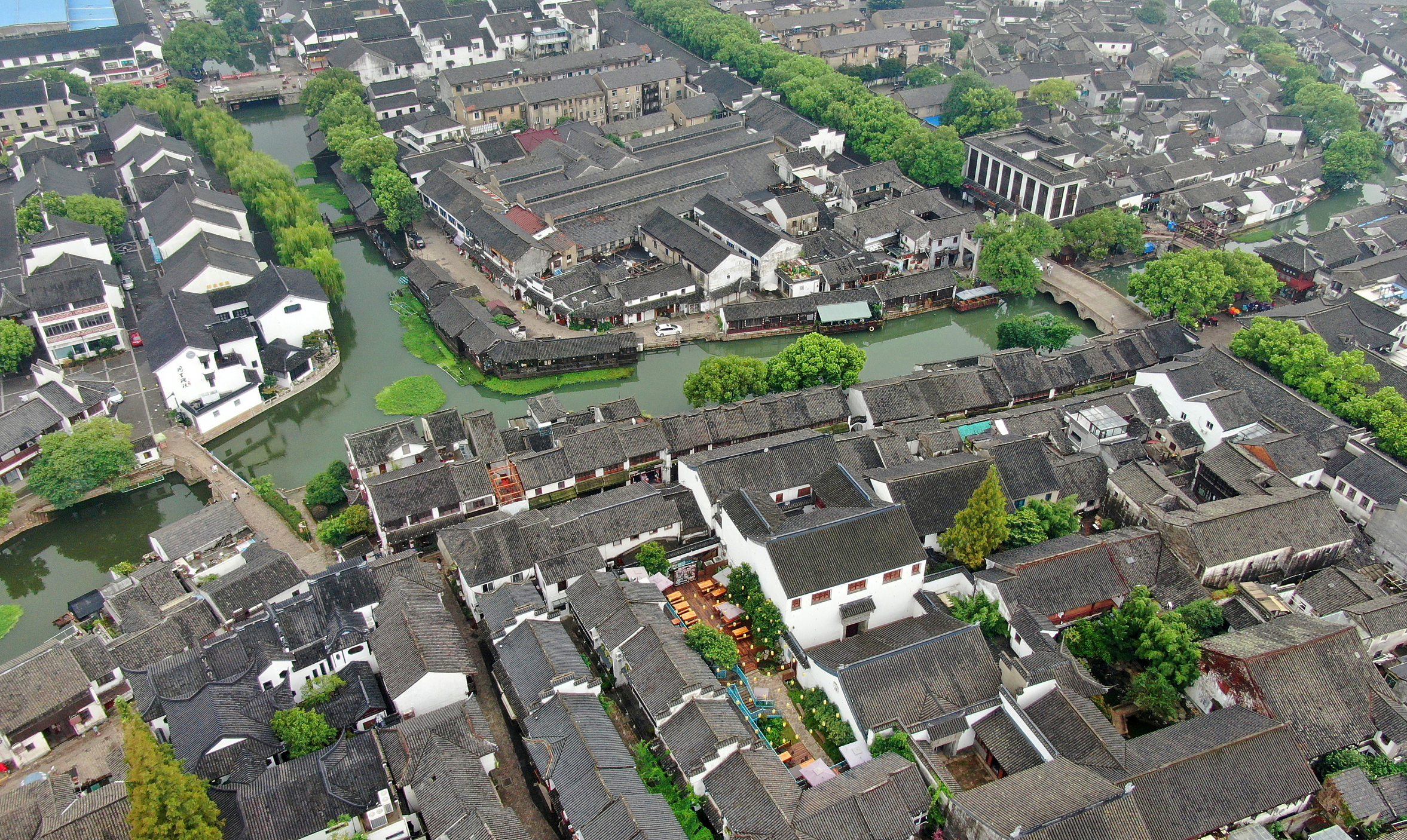 Tongli Ancient Town, a classic water town in the Yangtze River's lower reaches