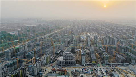 Four years on, Xiong'an New Area construction at full throttle