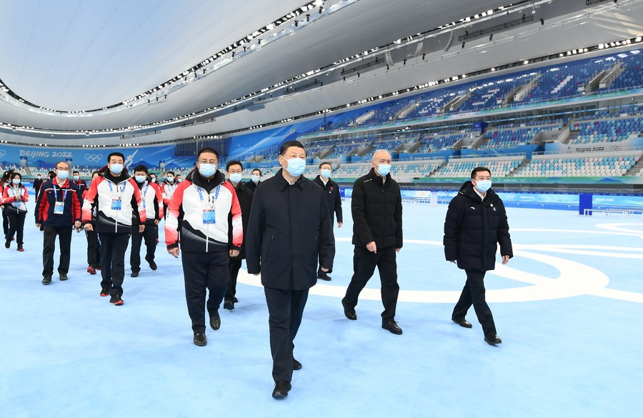 Xi urges stepping up final preparations for successful Winter Olympics1.jpg