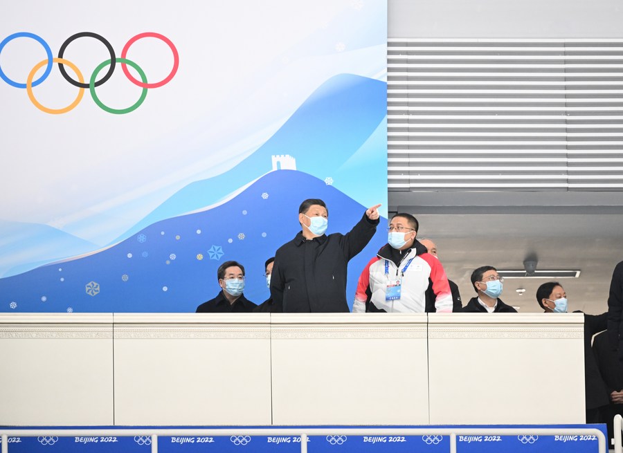 Xi urges stepping up final preparations for successful Winter Olympics2.jpg