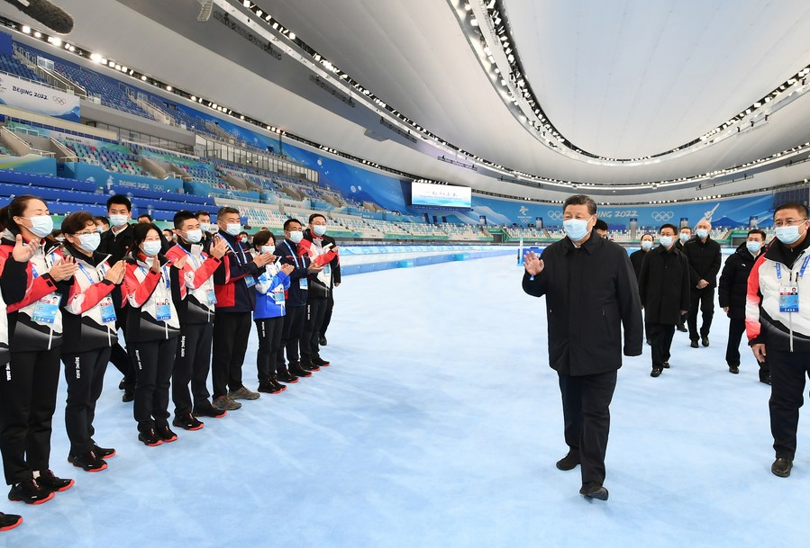 Xi urges stepping up final preparations for successful Winter Olympics3.jpg