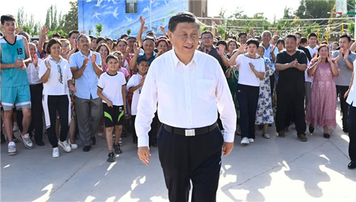Xi Jinping's inspection tour of Xinjiang