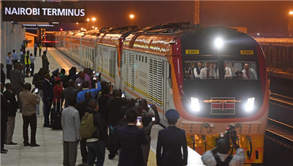 Chinese-built modern railway key enabler to Kenya's Vision 2030