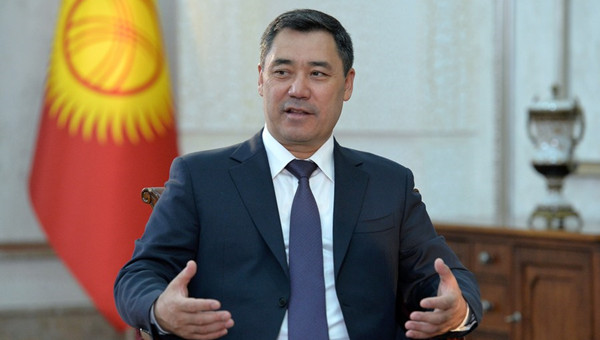 A political party striving for people's well-being always supported by people -- CPC in the eyes of Kyrgyz President Zhaparov