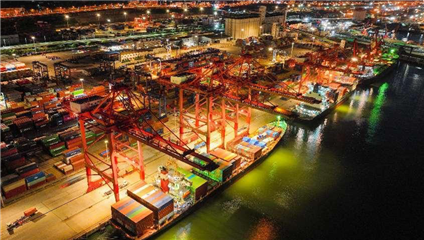 Prospering ports contribute strength to China's foreign trade sector