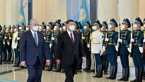 Xi pays state visit to Kazakhstan