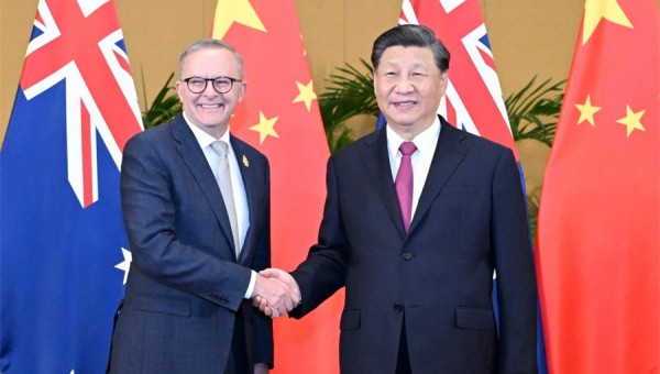 Xi meets Australian PM Albanese
