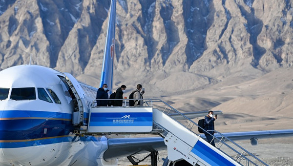 China's westernmost airport opens, lending Pamir residents wings