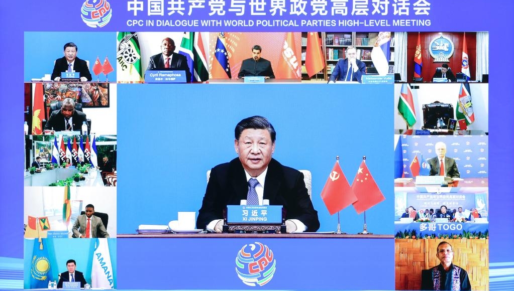 Xi urges political parties to steer course for modernization, proposes Global Civilization Initiative