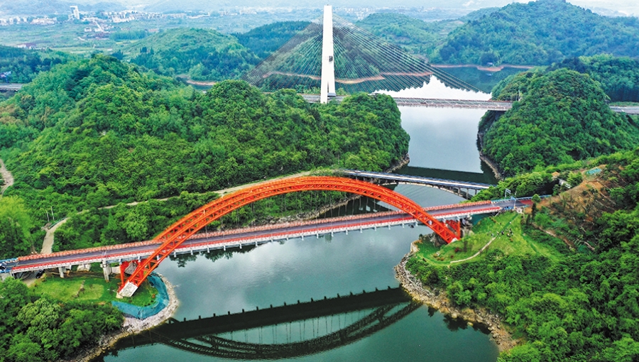 Bridges help Guizhou live the high life