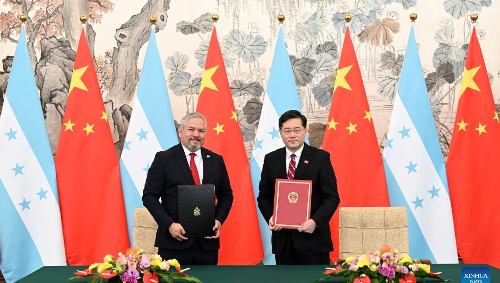 China, Honduras establish diplomatic relations