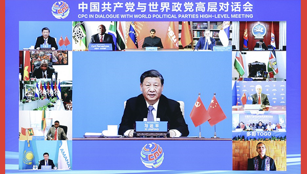 Xi's diplomatic agenda reflects China's role in world peace, development