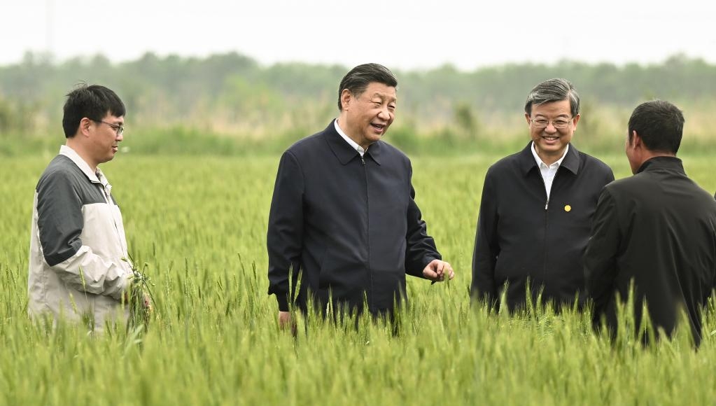 Xi visits city of Cangzhou in north China's Hebei Province