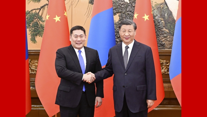 Xi meets with Mongolian PM