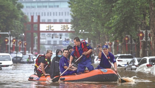 Xi orders all-out rescue of people missing, trapped in floods, geological disasters