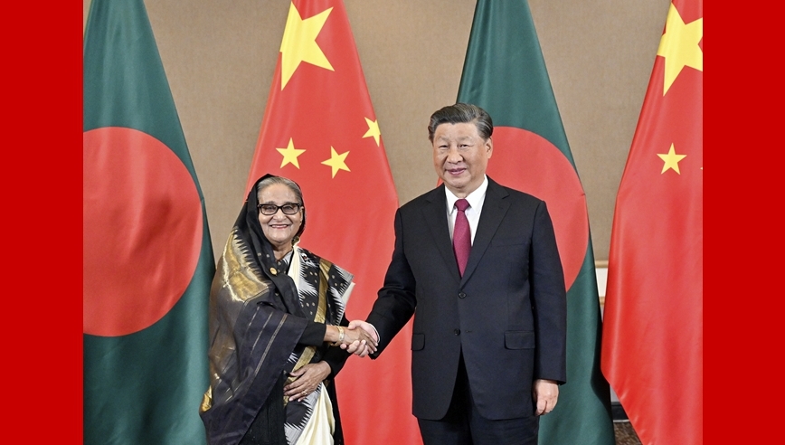 Xi calls for high-quality Belt and Road cooperation between China, Bangladesh