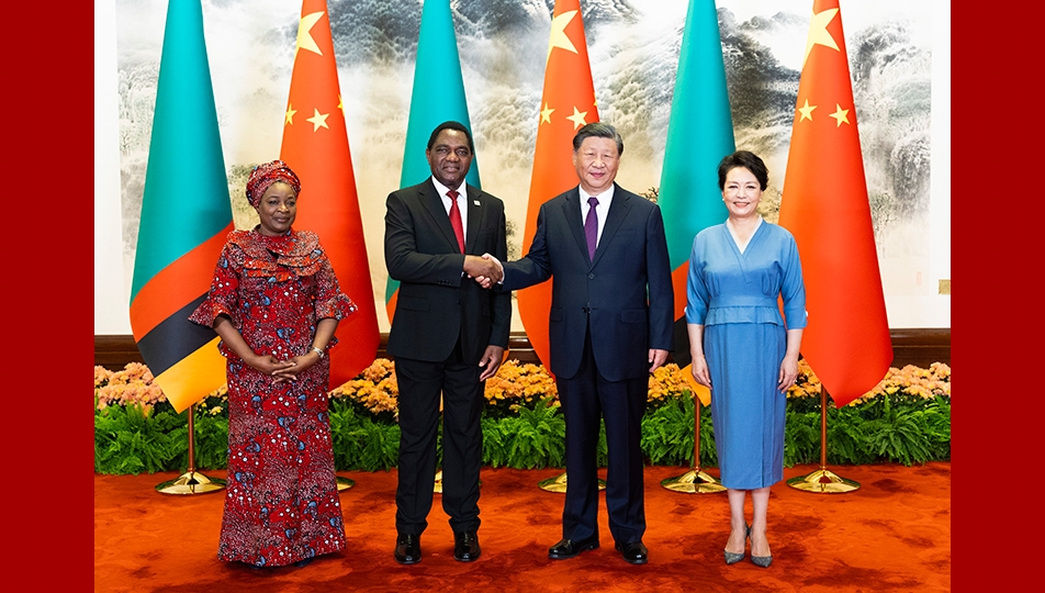 Xi, Hichilema announce elevation of China-Zambia ties