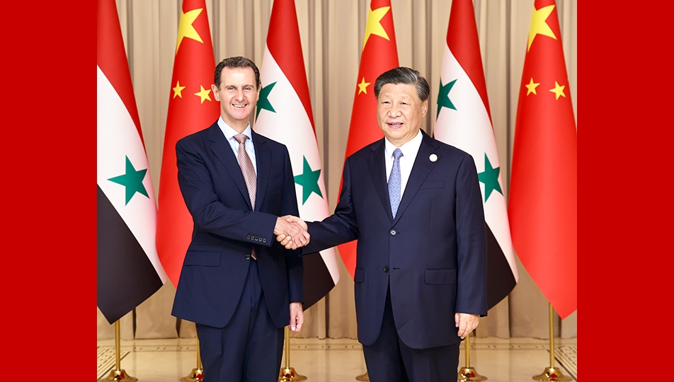 Xi, Assad jointly announce China-Syria strategic partnership