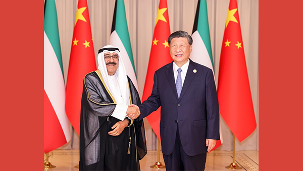 Xi meets Kuwaiti crown prince, pledging to take bilateral ties to new heights