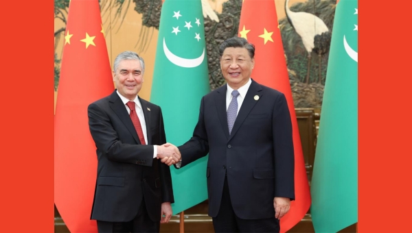 Xi calls for enhancing China-Turkmenistan comprehensive strategic partnership