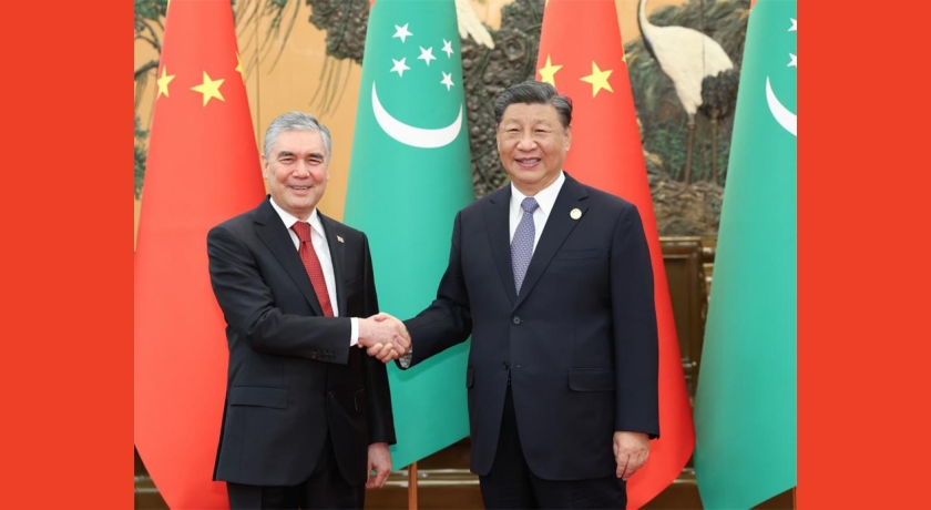 Xi calls for enhancing China-Turkmenistan comprehensive strategic partnership