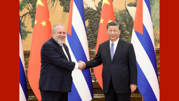 Xi meets Cuban prime minister, calling for further strategic coordination