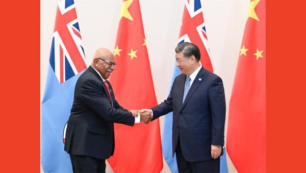 Xi says China's relations with Pacific island countries candid without selfish motives