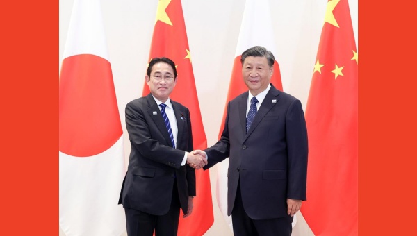 Xi, Kishida reaffirm strategic, mutually beneficial China-Japan ties