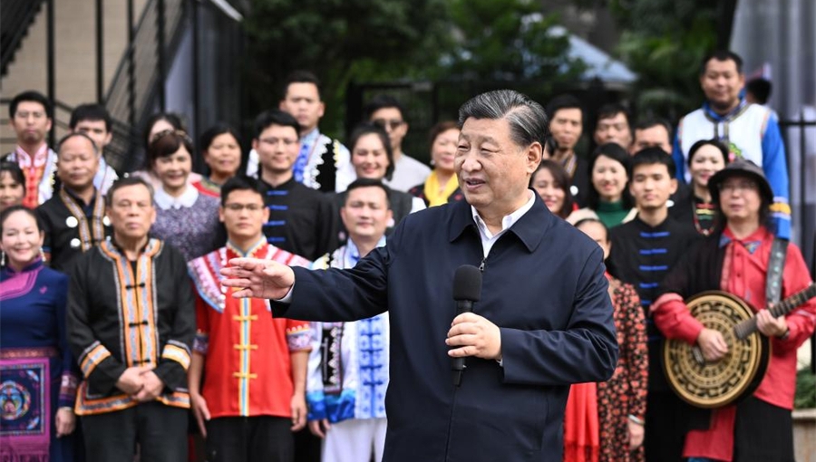 Xi urges Guangxi to emancipate mind, innovate, promote ocean-oriented economy