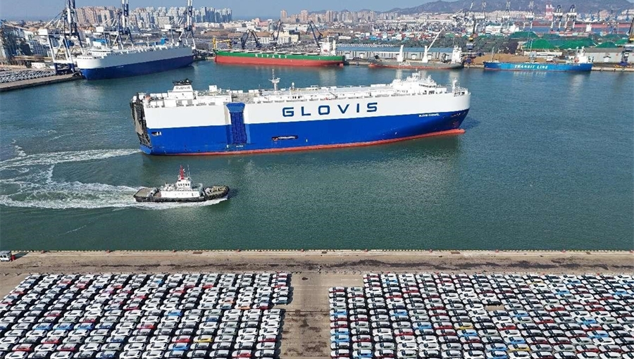 Enhanced shipping capability contributes to China's auto exports
