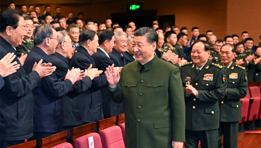 Xi extends Spring Festival greetings to military veterans