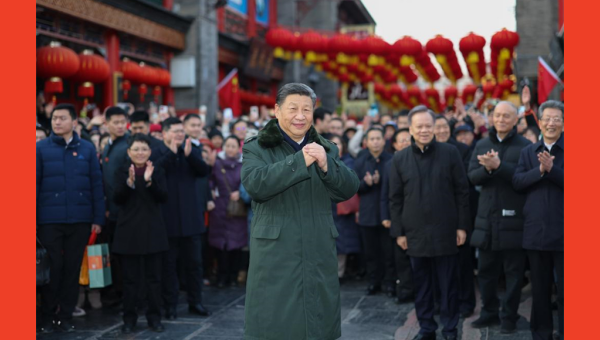 Xi extends Spring Festival greetings to all Chinese