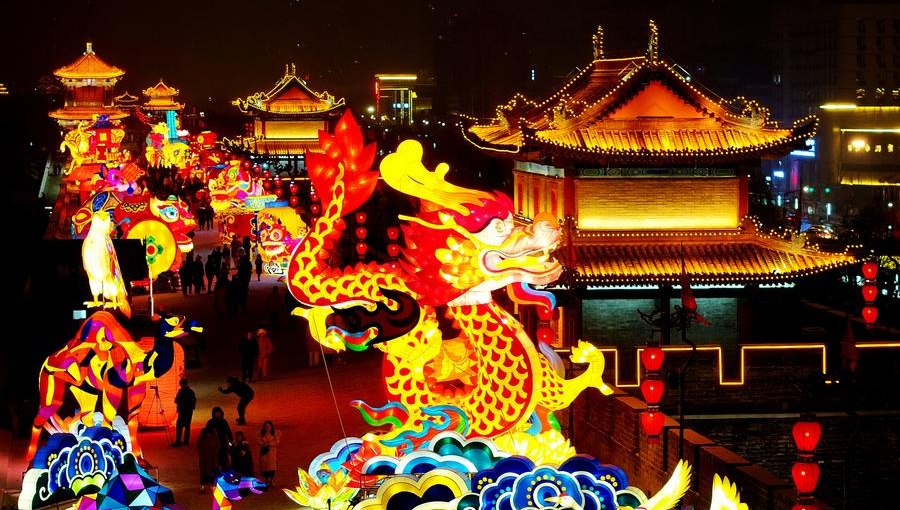 2024 Chang'an Light Show starts in Xi'an