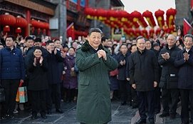 Xi extends Spring Festival greetings to all Chinese