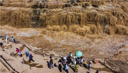 Progress made in desertification control along Yellow River