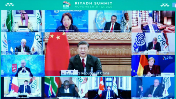 Xi expounds on sustainable development at G20 meeting