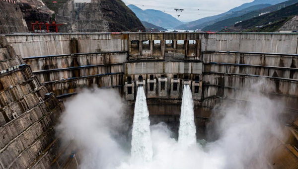 Baihetan hydropower station begins operation