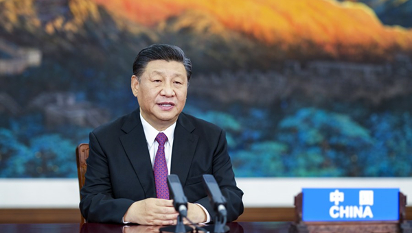 Xi urges APEC solidarity to fight COVID-19, promote economic recovery