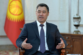 Kyrgyz president gives 