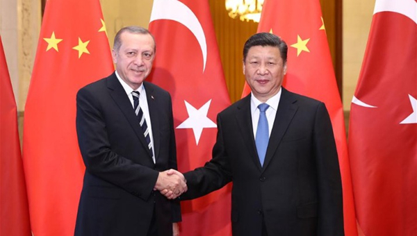 Chinese, Turkish presidents exchange congratulations on 50th anniversary of diplomatic ties