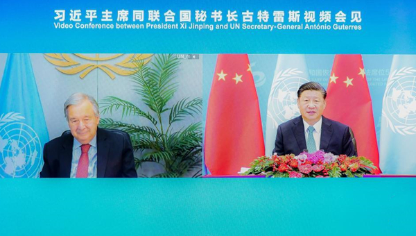 Xi pledges enhanced coordination with UN for balanced, inclusive global development