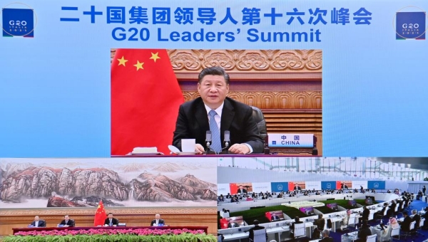 Xi urges concrete actions to address climate change, energy issues