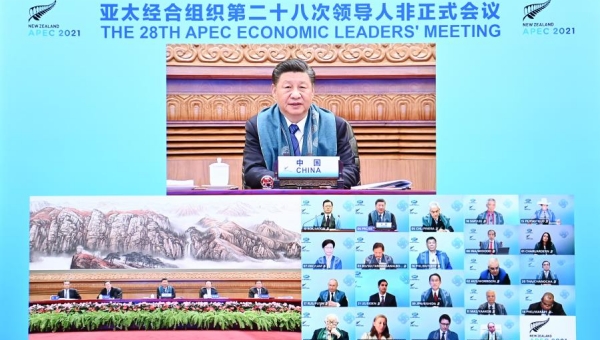 Xi urges APEC openness, cooperation amid COVID-19 pandemic