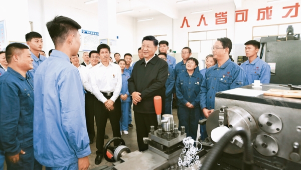 Xi's article on developing quality workforce in new era to be published