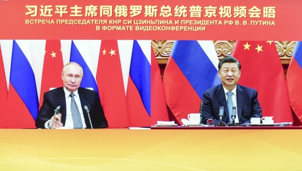 Xi, Putin hail 