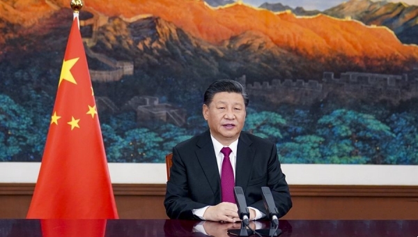 Xi's calls on world to work together for better post-COVID world at virtual Davos meeting
