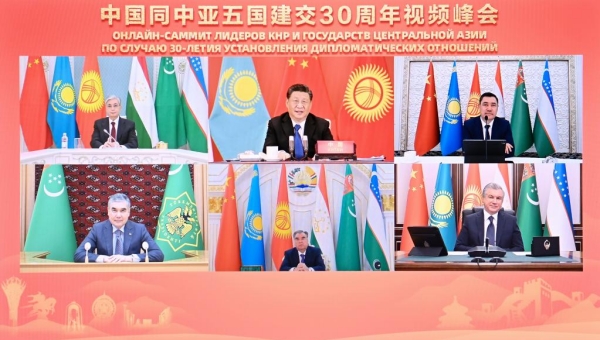 China, Central Asian countries vow to build community with shared future