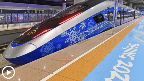Explore Fuxing bullet trains designed for Winter Olympics