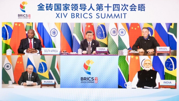 President Xi calls for peace, development, openness, innovation to build high-quality BRICS partnership